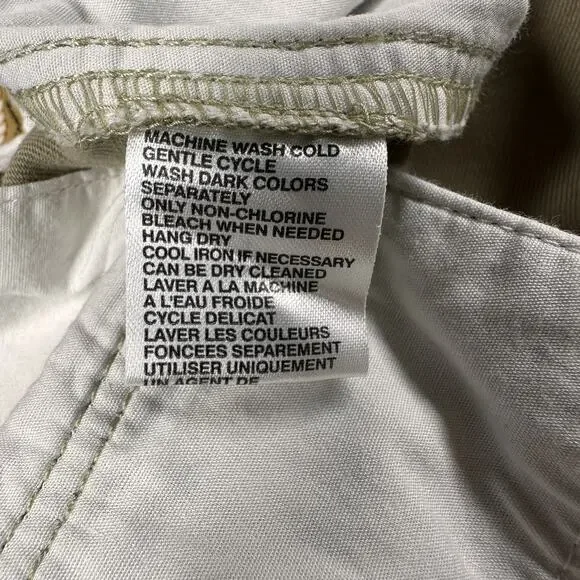 Tommy Bahama Shorts Mens 38 Khaki Beige Stretch Classic Chino Flat Front Casual - Picture 7 of 11